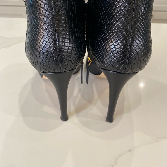 Giuseppe Zanotti, Black Ankle Bootie, Size 37.5 (Gently Used) - Picture 3 of 9